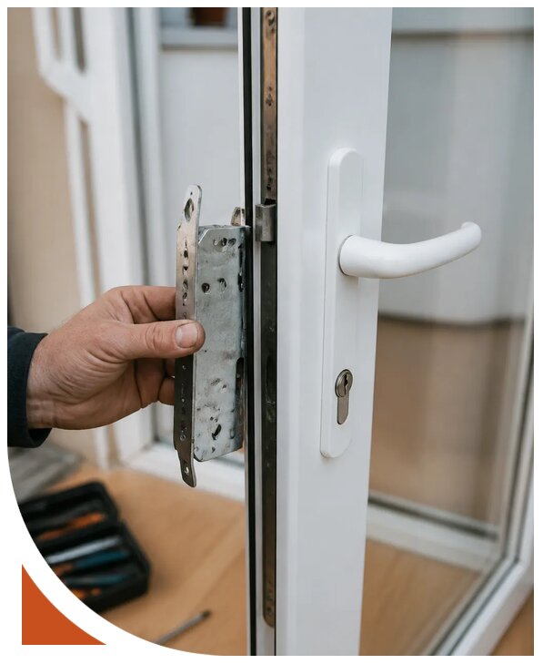Ремонт замка пластиковой двери в Черногорске от 2552 р. | Разлок-Чрн